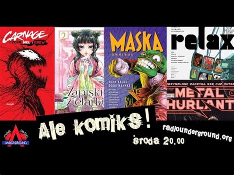 Ale Komiks 07 Carnage Zapiski Zielarki 1 2 Maska Omnibus Metal