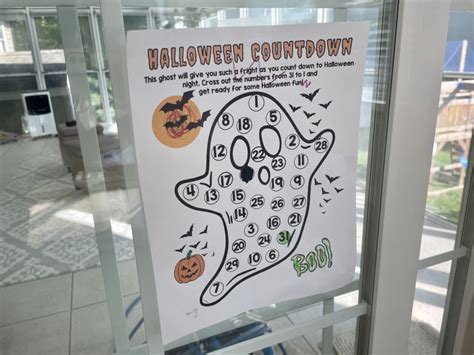 Get Your Kids Excited for Halloween with this Free Printable Halloween Countdown - Teaching Littles