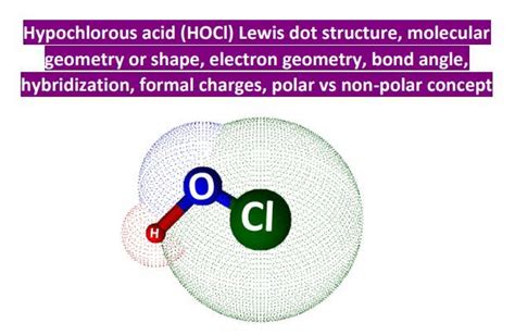 Hocl Lewis Structure Molecular Geometry Bond Angle Polar Or Nonpolar