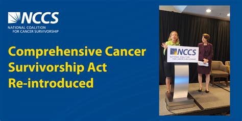 Nccs Applauds The Re Introduction Of The Comprehensive Cancer