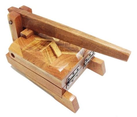 Tortilla Press Tortilladora De Madera Barnizada Mezquite Tortilla