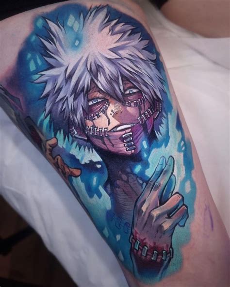 O T A K U T A T T O O On Instagram Dabi For Aimees Mha Villain Leg