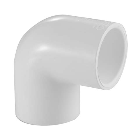 Lesso 1 In Pvc Schedule 40 90 Degree Elbow The Home Depot Canada