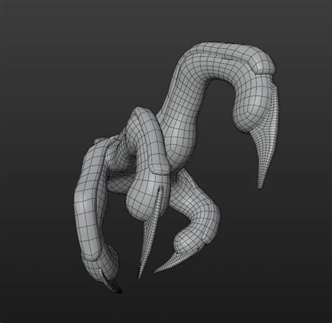 Artstation Dragon Claw Rigged Resources