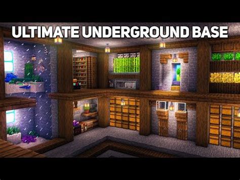 (242) Minecraft: Ultimate Underground Base Tutorial (how to build ...