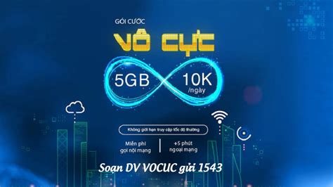 Đăng ký gói VOCUC Vinaphone 10k 1 ngày có 5GB kèm gọi miễn phí