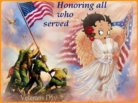 Honoring All Who Served Betty Boop Pictures Photos And Images For