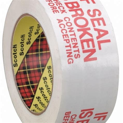 Scotch Carton Sealing Tape Hot Melt Resin Kroger