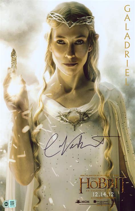 Cate Blanchett Signed 11x17 Photo Swau Authenticated Swau