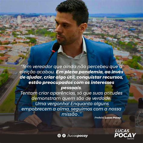 Ap S C Mara Aprovar Cpi Da Upa Prefeito Lucas Pocay Usa Redes Sociais