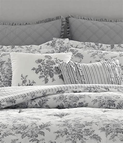 Laura Ashley Annalise Floral Reversible Duvet Cover Sham Bonus Set