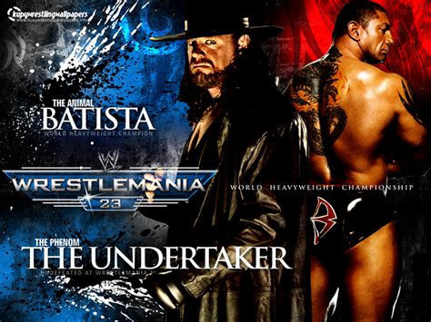 Batista vs Undertaker WWE wallpapers ~ WWE Superstars,WWE wallpapers ...