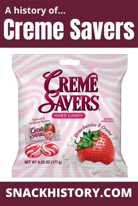 Creme Savers - A Timeless Vintage Hard Candy - Snack History