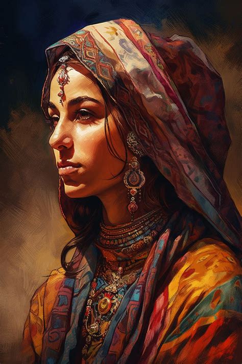 Pin By Oktb On Paintings Art Portrait Art Indian Art