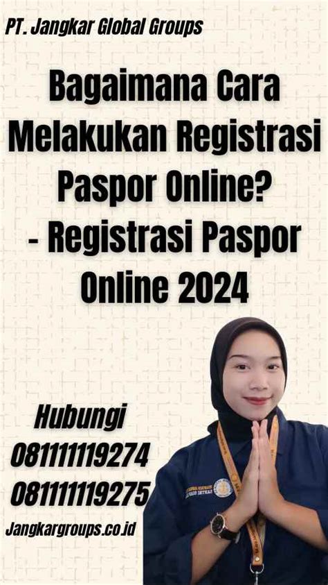 Registrasi Paspor Online Jangkar Global Groups