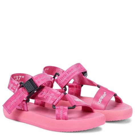 Off White Shoes Offwhite Co Virgil Abloh Pink Trek Sandals Poshmark