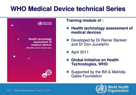 Ppt Health Technology Assessment Of Medical Devices Powerpoint