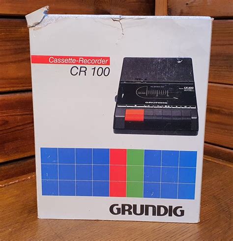 Grundig CR 100 Cassette Recorder Player Catawiki