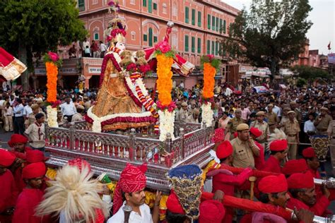 Gangaur Festival Jaipur Editorial Photo Image Of Decorations 21621436