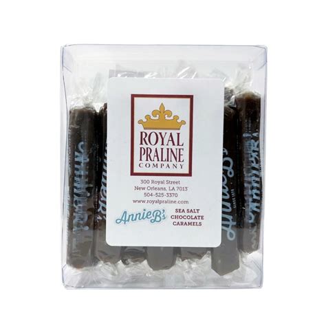 Royal Praline Company Sea Salt Chocolate Caramels 16 Ct