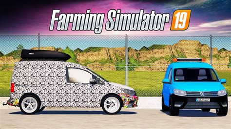 MOD VOLKSWAGEN CADDY Farming Simulator 19 YouTube