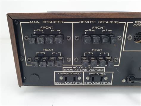 Marantz Model Quadradial Amplifier Fully Serviced Od D