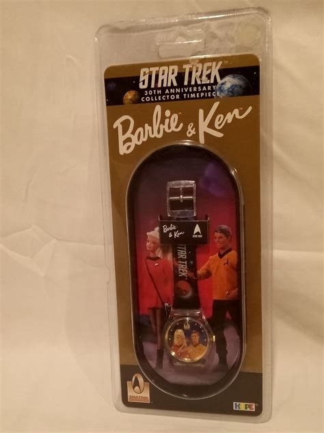 Star Trek Th Anniversary Barbie And Ken Collector Timepiece