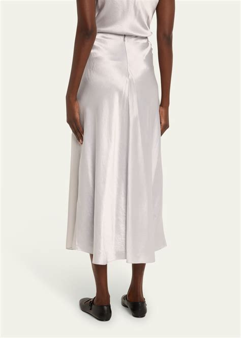 Vince Sheer Panelled Midi Slip Skirt Bergdorf Goodman