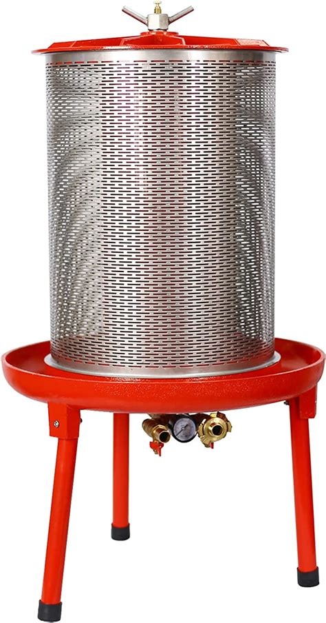 Amazon Gallon L Hydraulic Fruit Wine Press Stainless Steel