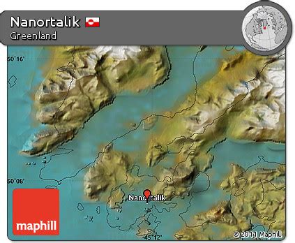 Free Satellite Map of Nanortalik