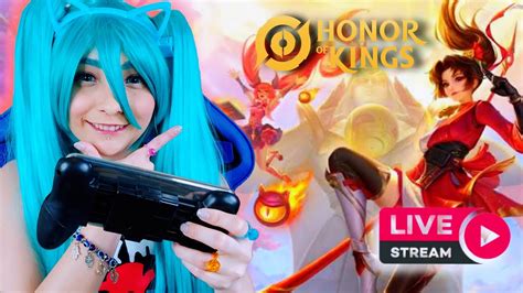 LIVE HONOR OF KINGS Jogando Os INSCRITOS YouTube