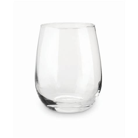 Vaso De Cristal Redondo Con Logo Desde