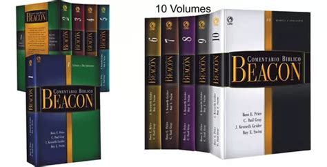 Coment Rio B Blico Beacon Completo Volumes Antigo E Novo Testamento