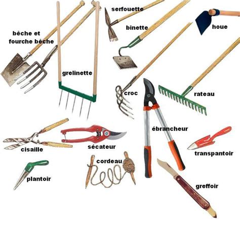 Outils De Jardin Pour Jardinage Bio