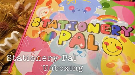 Haulstationery Pal Asmr Unboxing Stationery Haul Youtube