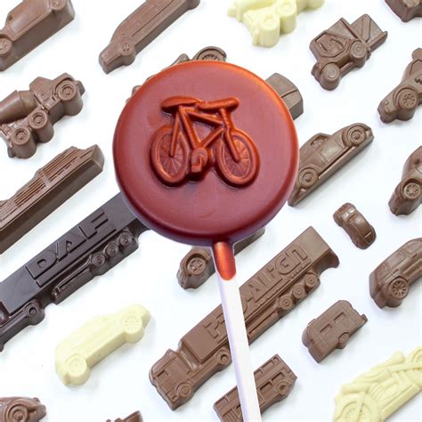 Promotional Chocolate Bicycle Branded Colour Packaging