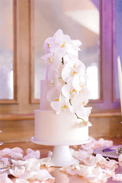 Orchid Cake Orchid Wedding Cake Orchid Cake Fall Wedding Cakes Beautiful Wedding Cakes Glam