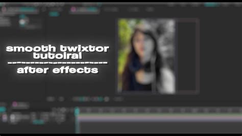 Smooth Twixtor Tutorial After Effects Tutorial Youtube