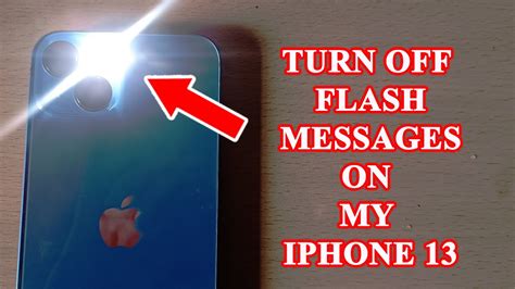 How To Turn Off Led Flash Alerts On Iphone 13 Pro Max YouTube