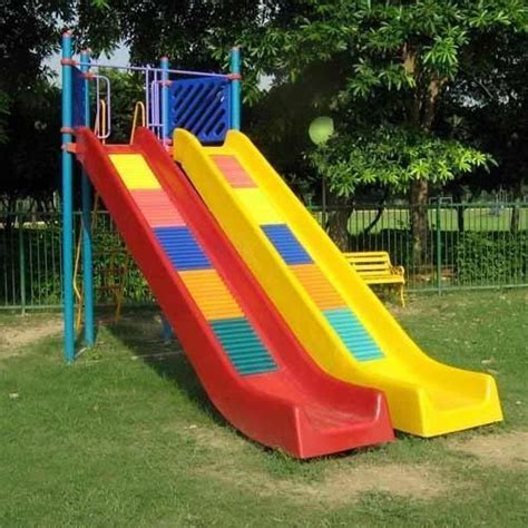 Playground Double Slide At Rs 140000piece Playground Slide In