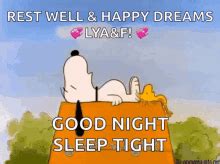 Snoopy Sleep GIFs | Tenor