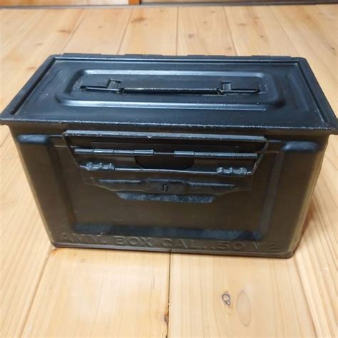 【傷や汚れあり】希少 Us 米軍 Wwii Cal50 M2 Ammo Box 弾薬箱 アモボックスの落札情報詳細 ヤフオク落札価格情報