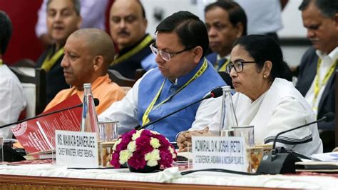 Mamata Banerjee Centre Spar After Niti Aayog Meeting Bengal Cm Claims Humiliation Dna