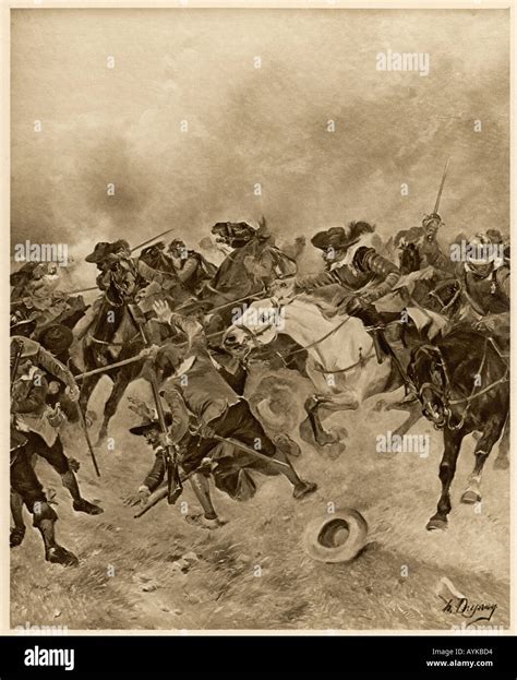 Battle Of Marston Moor Stock Photo - Alamy