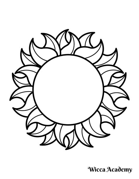 Coloring Pages Wicca Academy