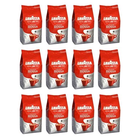 Lavazza Qualita Rossa zrnková káva 12 x 1 kg Tvojakava sk