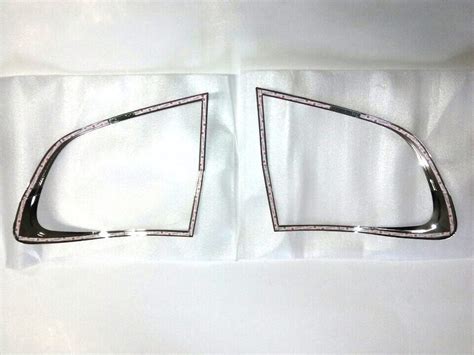 Chrome Tail Light Lamp Cover Pc For Hyundai Getz Ebay