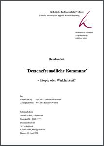 Bachelorarbeit Und Masterarbeit Beispiele Als PDF