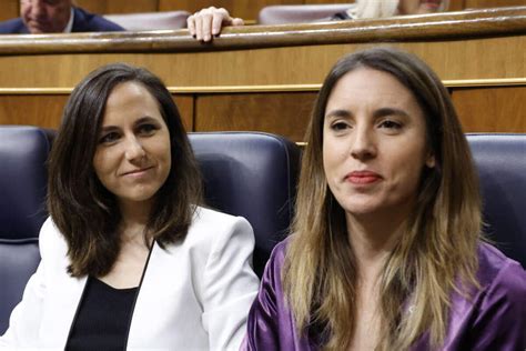 Ione Belarra Pide Plenos Poderes Mientras Sacrifica A Irene Montero