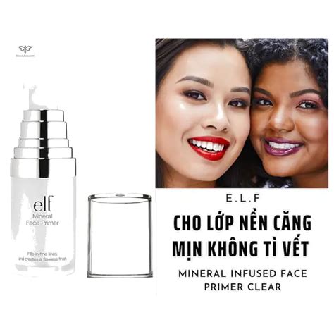 Kem Lót Elf Màu Trắng Mineral Infused Face Primer Clear 14ml